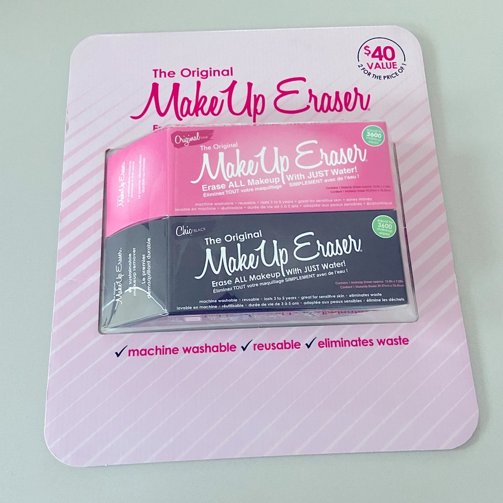 Makeup Eraser set of 2. Eco Friendly Brand New